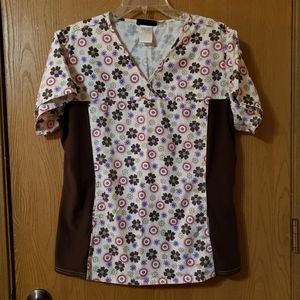 Womens Cherokee Scrub Top